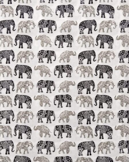 Screen Printed Cotton Fabric FCSKA0006